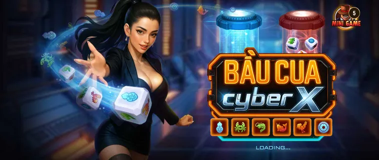 Bùng Nổ Cùng Siêu Phẩm Bầu Cua CyberX Tại BomWin Thắng Lớn Mỗi Ngày
