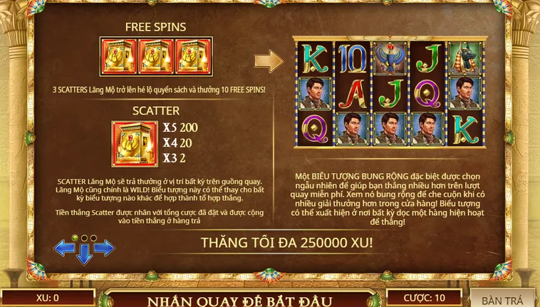 Chinh Phục Kho Báu Cổ Đại Slot Game Book Of Dead Tại BomWin Thắng Lớn