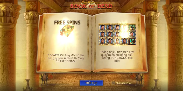 Chinh Phục Kho Báu Cổ Đại Slot Game Book Of Dead Tại BomWin Thắng Lớn