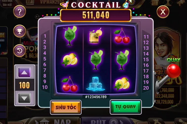 Chinh Phục Giải Thưởng Lớn Với Slot Game Cocktail Tại BomWin Đầy Cuốn Hút