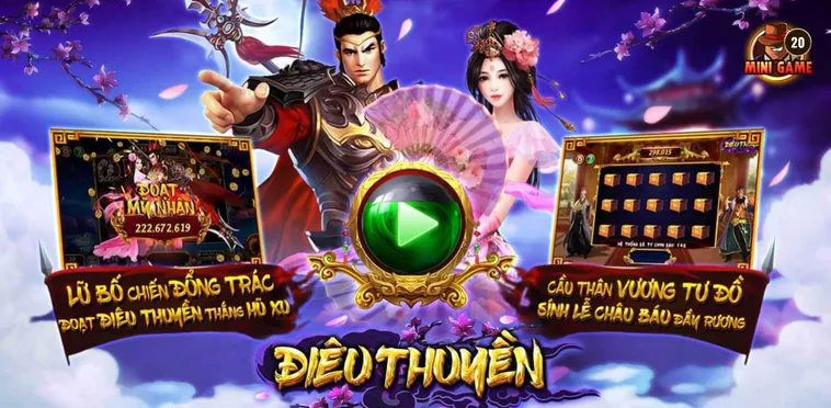 Chinh Phục Siêu Phẩm Slot Game Điêu Thuyền Tại BomWin Với Thưởng Khủng