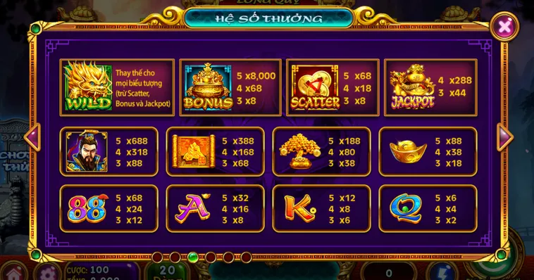 Siêu Phẩm Slot Game Long Quy Chi Bảo Tại BomWin Đẳng Cấp Nhất