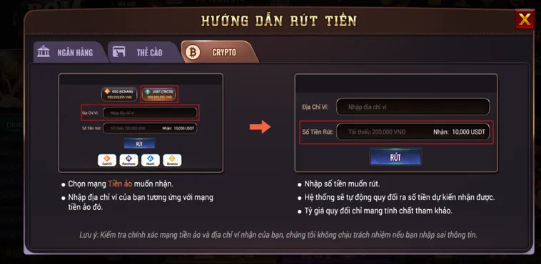 Hướng Dẫn Rút Tiền BomWin Nhanh Chóng An Toàn Nhất