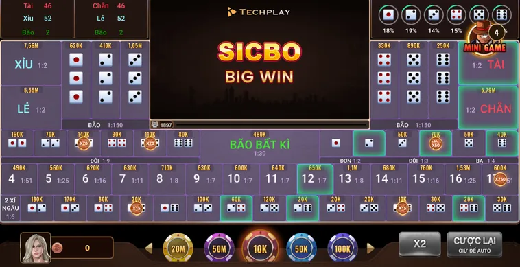 Chinh Phục Sicbo BigWin Tại BomWin Với Chiến Thuật Đỉnh Cao Dễ Thắng Lớn
