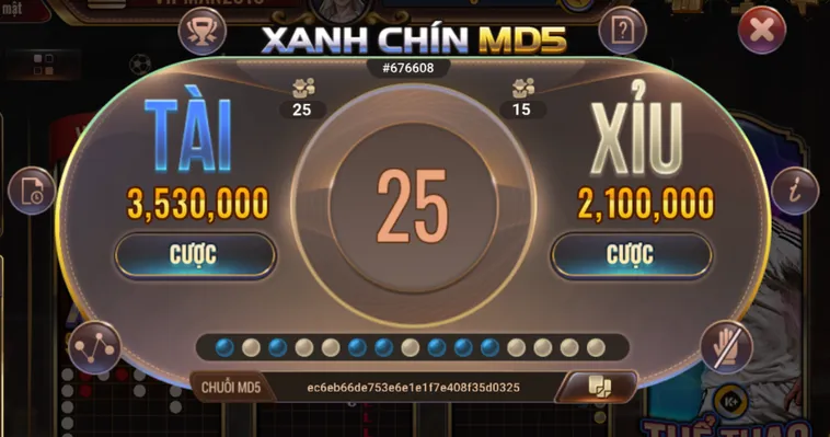 Chiến Thuật Thắng Lớn Tài Xỉu MD5 Tại BomWin Với Tỷ Lệ Cực Cao