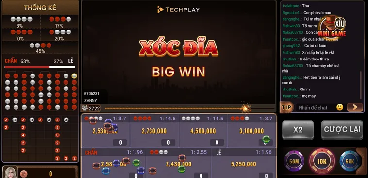 Đỉnh Cao Sân Chơi Xóc Đĩa BigWin Tại BomWin Thỏa Mãn Đam Mê Cá Cược